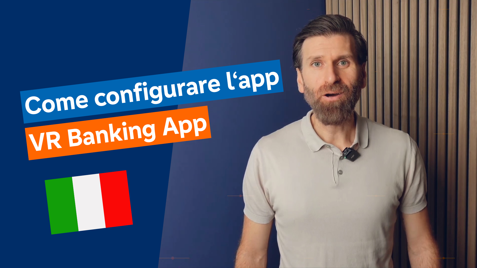 Come configurare l´app VR Banking App - Fare clic per riprodurre il video