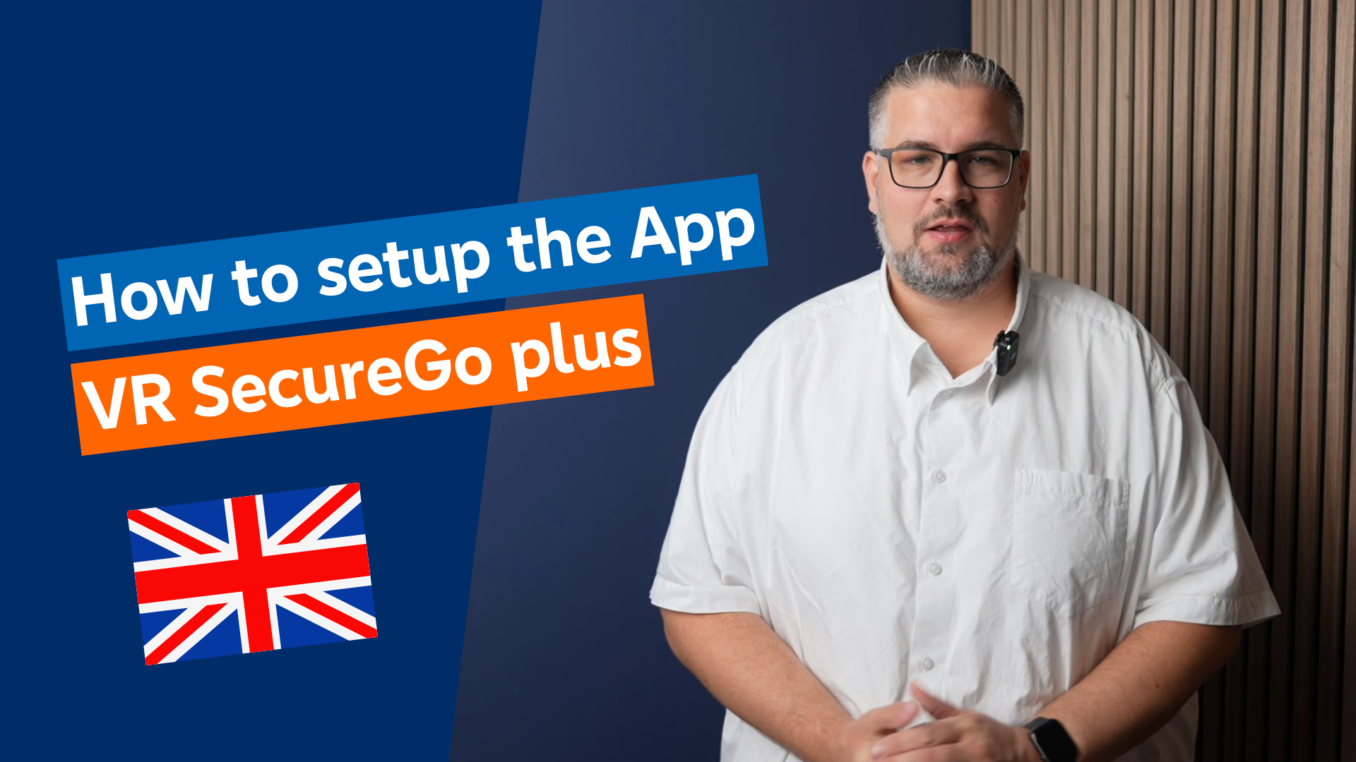 How to setup the VR SecureGo plus App - Click to play Video