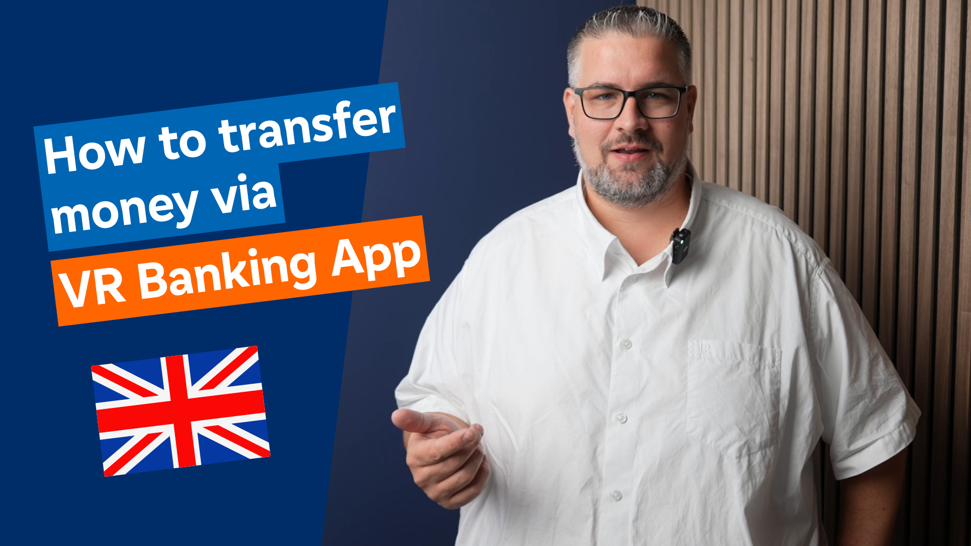 How to transfer money via VR Banking App - Click to play Video