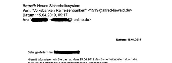 Phishing-Mail Fingerprint