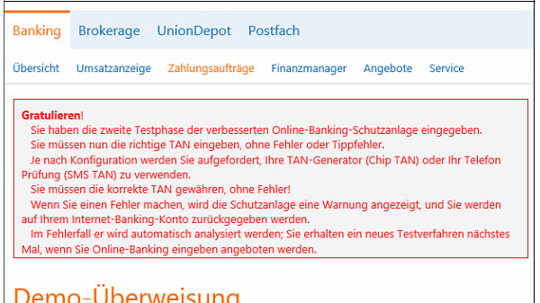 Phishing-Warnung Trojaner Dridex