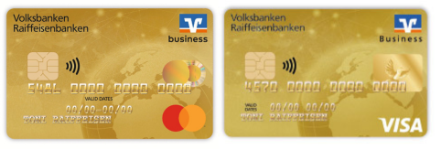 BusinessCard Gold: Ansicht der Karte