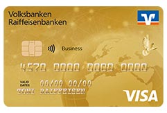 BusinessCard Gold: Ansicht der Karte