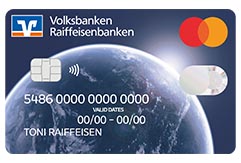 Kreditkarten: Motiv "Heimatplanet"