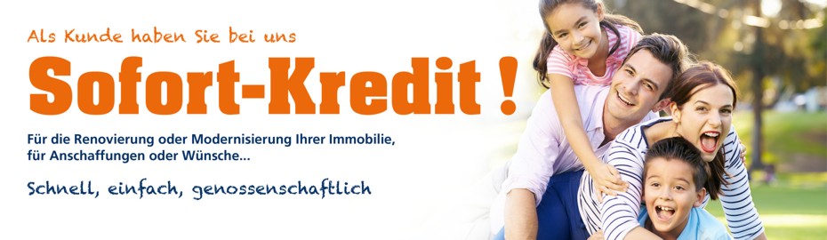 Sofort-Kredit