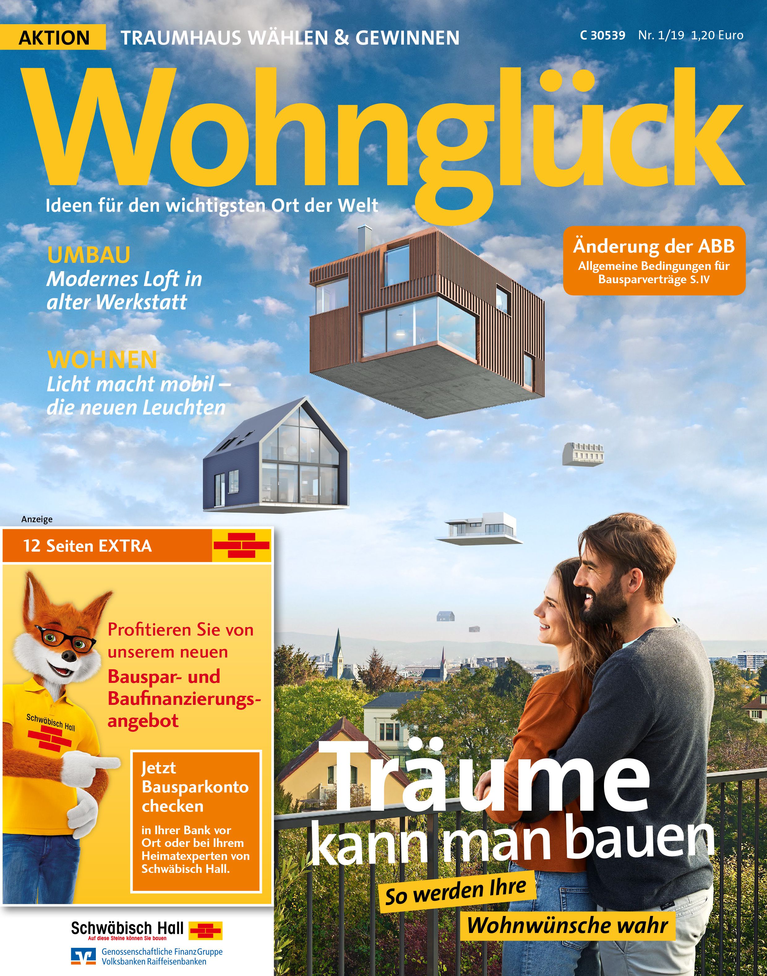 Kundenzeitschrift Wohnglück