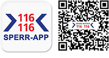 QR-Code für die Sperr-App