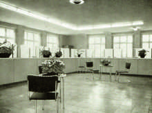 Schalterhalle 1954