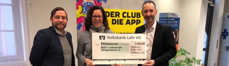 Spende Reit- und Fahrverein Gengenbach