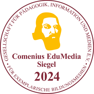 Comenius-EduMedia-Siegel 2024 für das Schulserviceportal "Jugend und Finanzen"