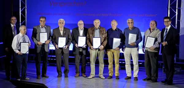 Mitgliederversammlung Gengenbach Geehrte Mitglieder
