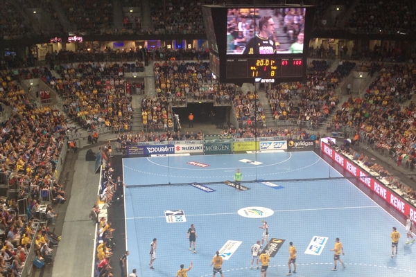 Handballspiel Rhein-Neckar-Löwen
