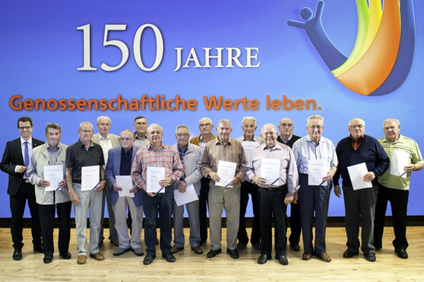 Mitgliederehrung Bereich Ettenheim