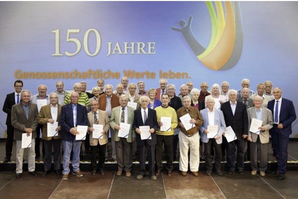Mitgliederehrung Bereich Lahr
