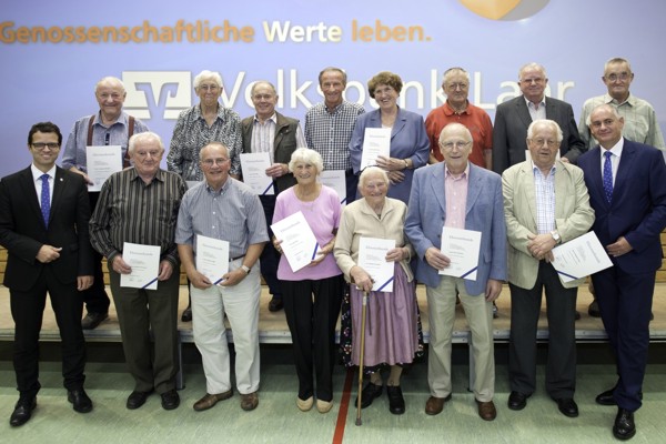 Mitgliederehrung Zell