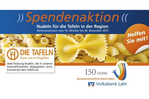 Große Spendenaktion für die Tafelläden