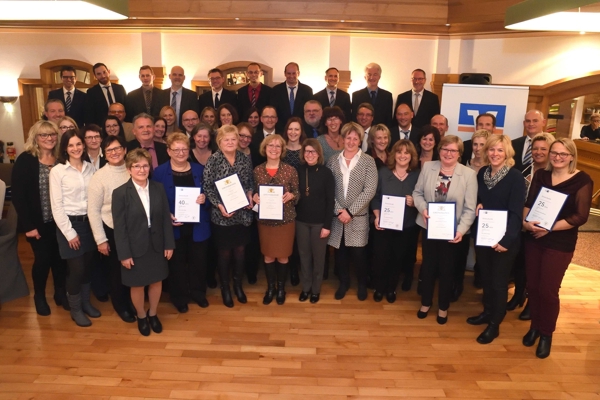 Ehrung Mitarbeiter