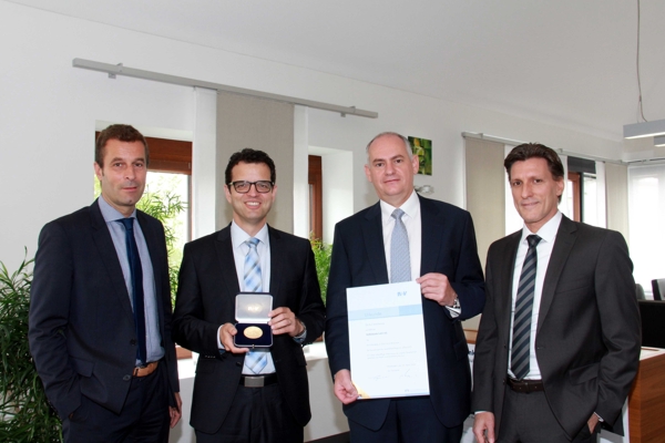 Volksbank Lahr mit Goldmedaille ausgezeichnet