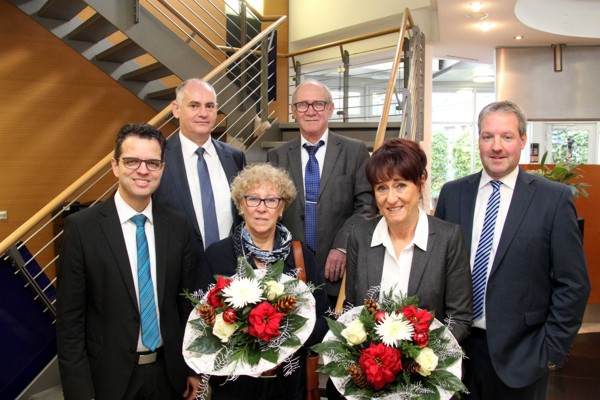 Ehrung und Verabschiedung
