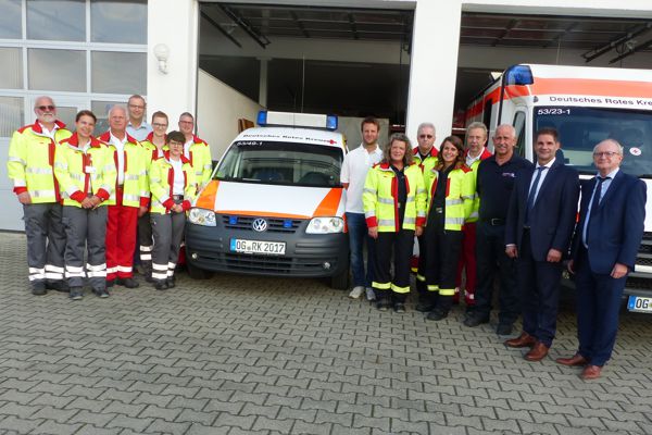 Neue Einsatzjacken für den DRK Ortsverein Neuried