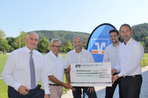 Spende SC Kuhbach-Reichenbach