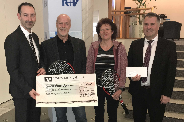 Volksbank unterstützt TC Biberach