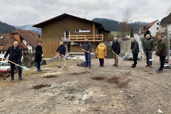 Spatenstich für neues Pflegeheimprojekt St. Luitgard in Oberwolfach