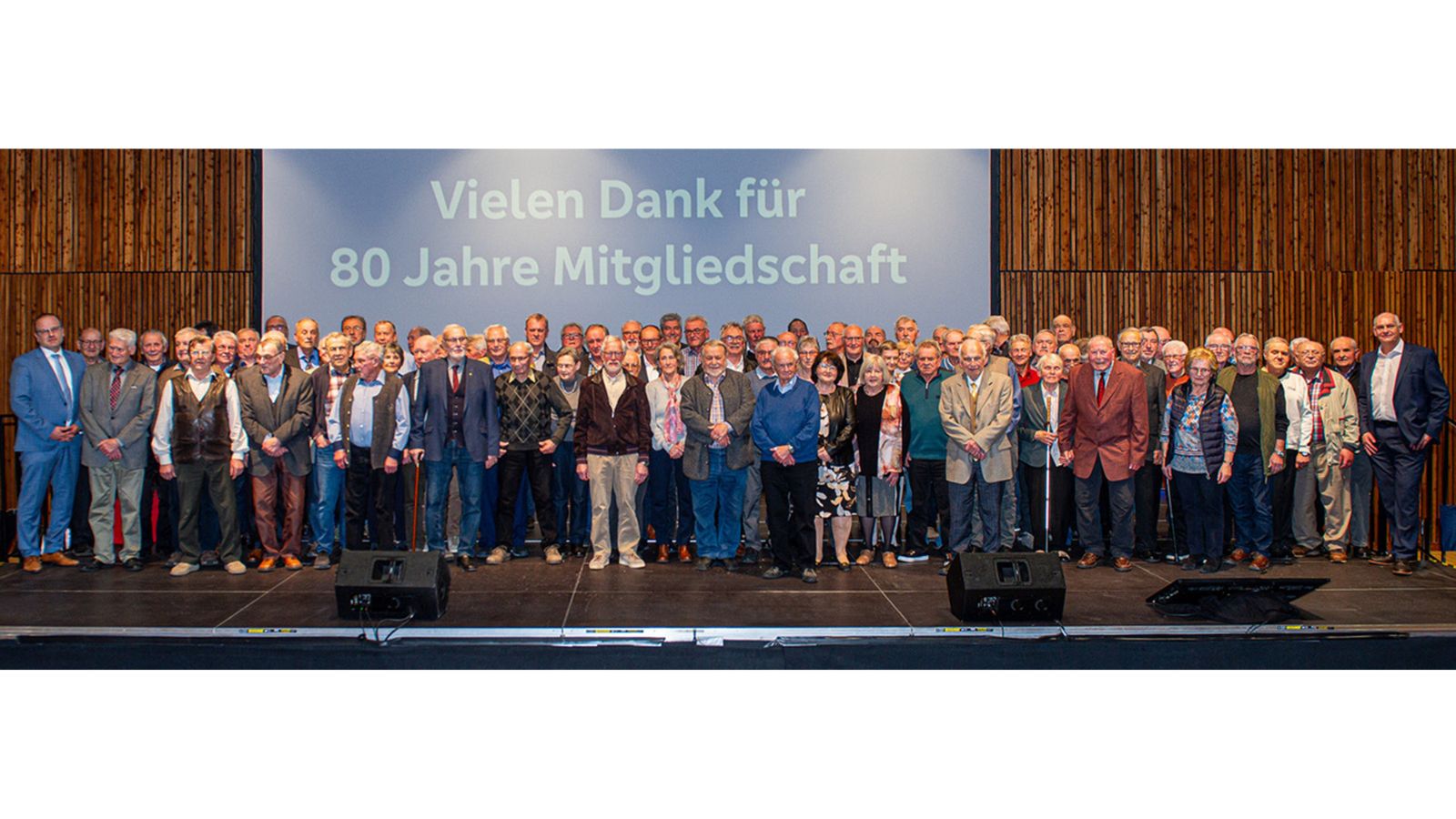 Mitgliederversammlung - Die Jubilare