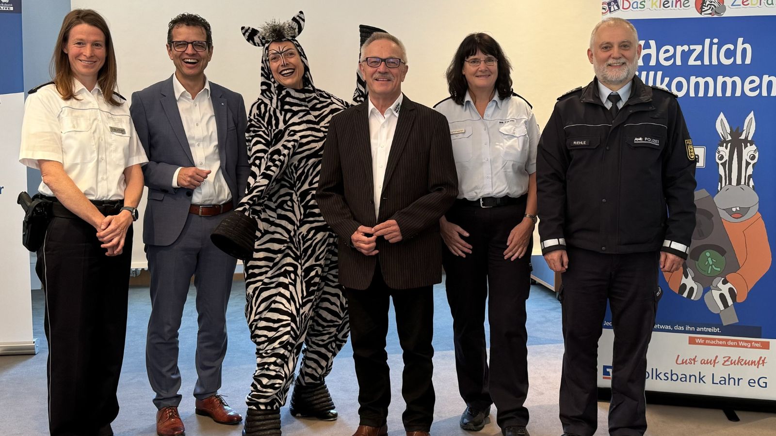 Sicher zur Schule mit dem „kleinen Zebra“ – Aufführungen ab 23. September für 800 Kinder