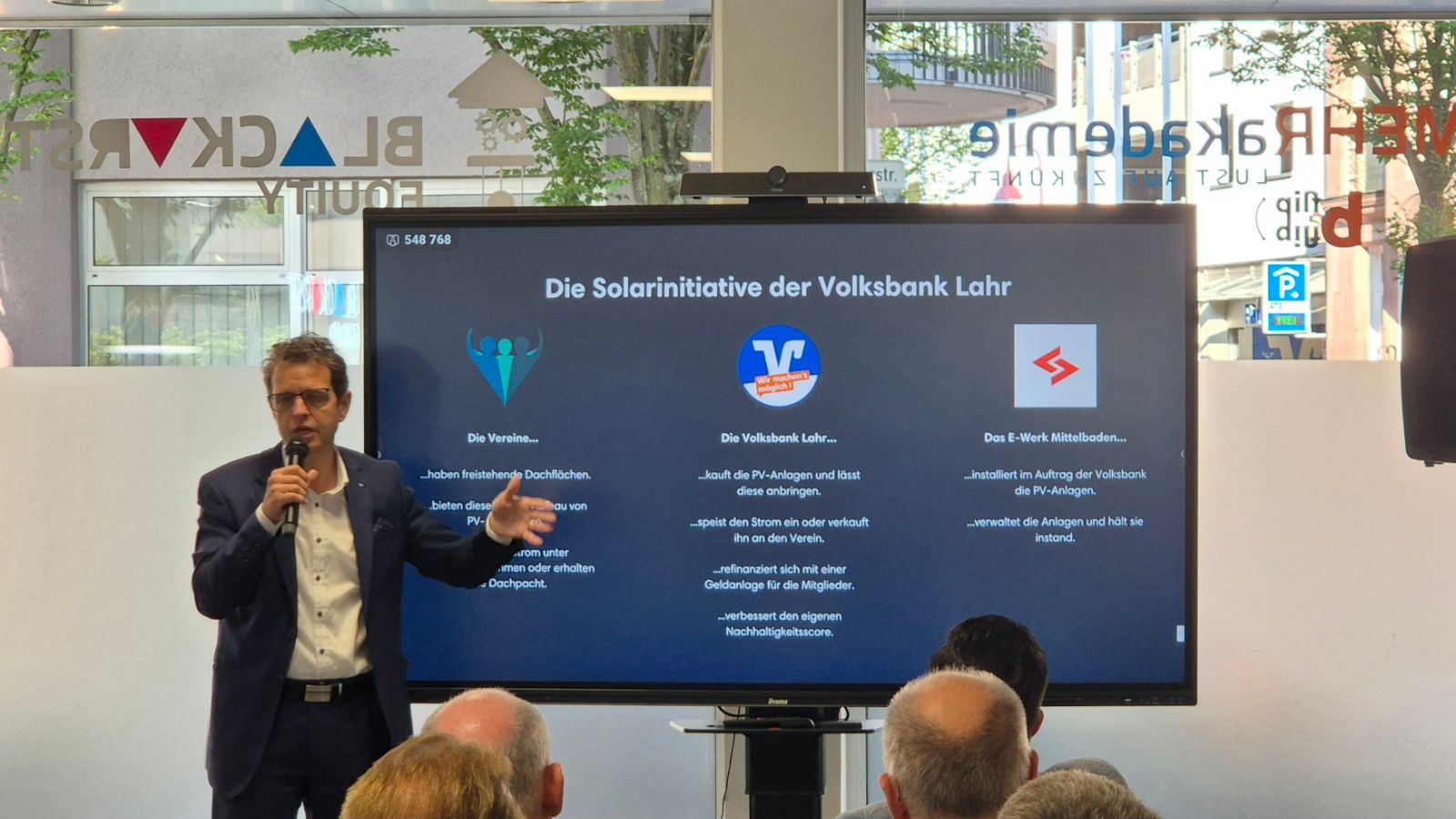 Volksbank Lahr startet Solarinitiative