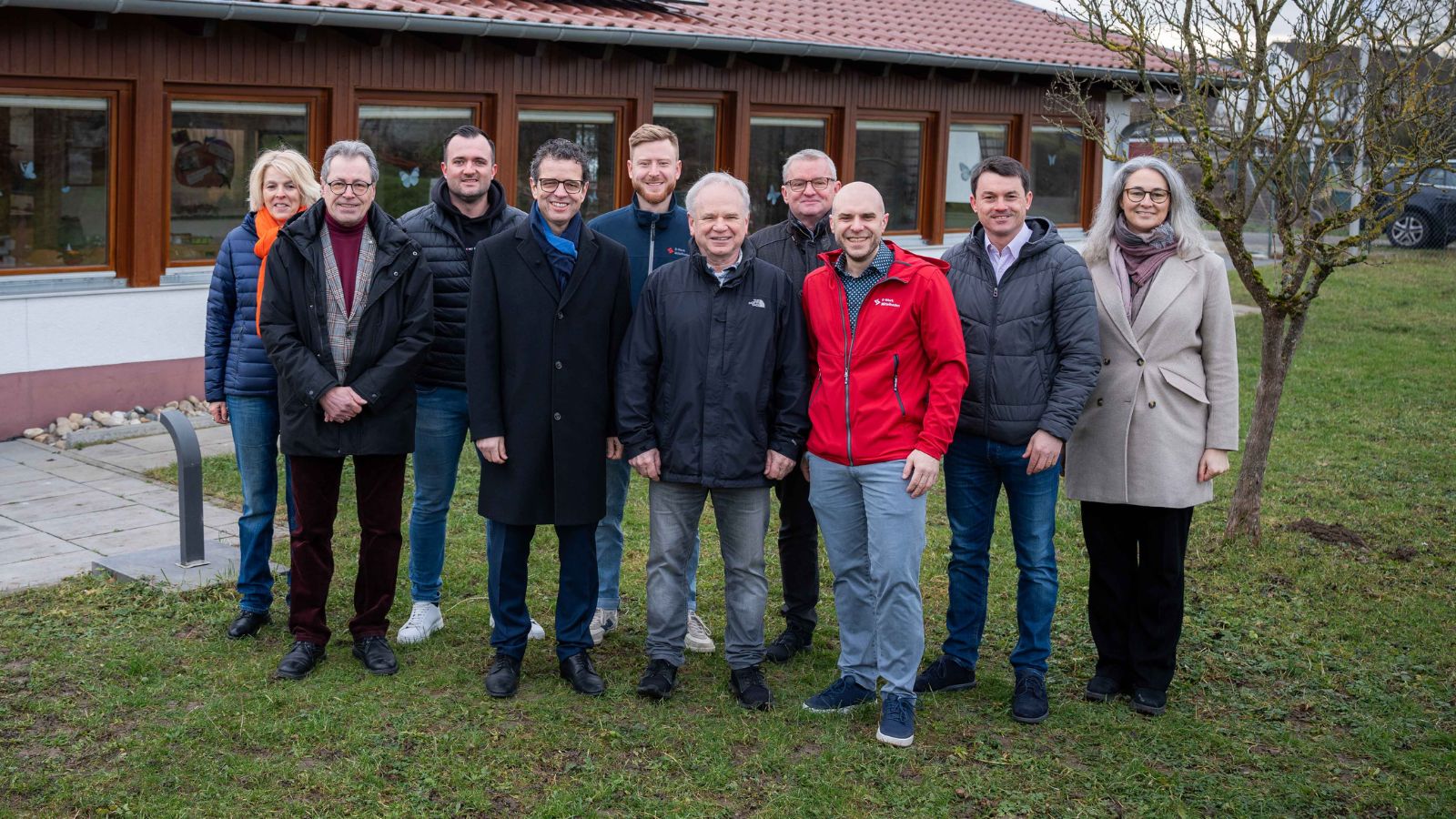 Erste Photovoltaik-Anlage der Solarinitiative der Volksbank Lahr auf Vereinsdach der Siedlergemeinschaft Kippenheim e.V. installiert
