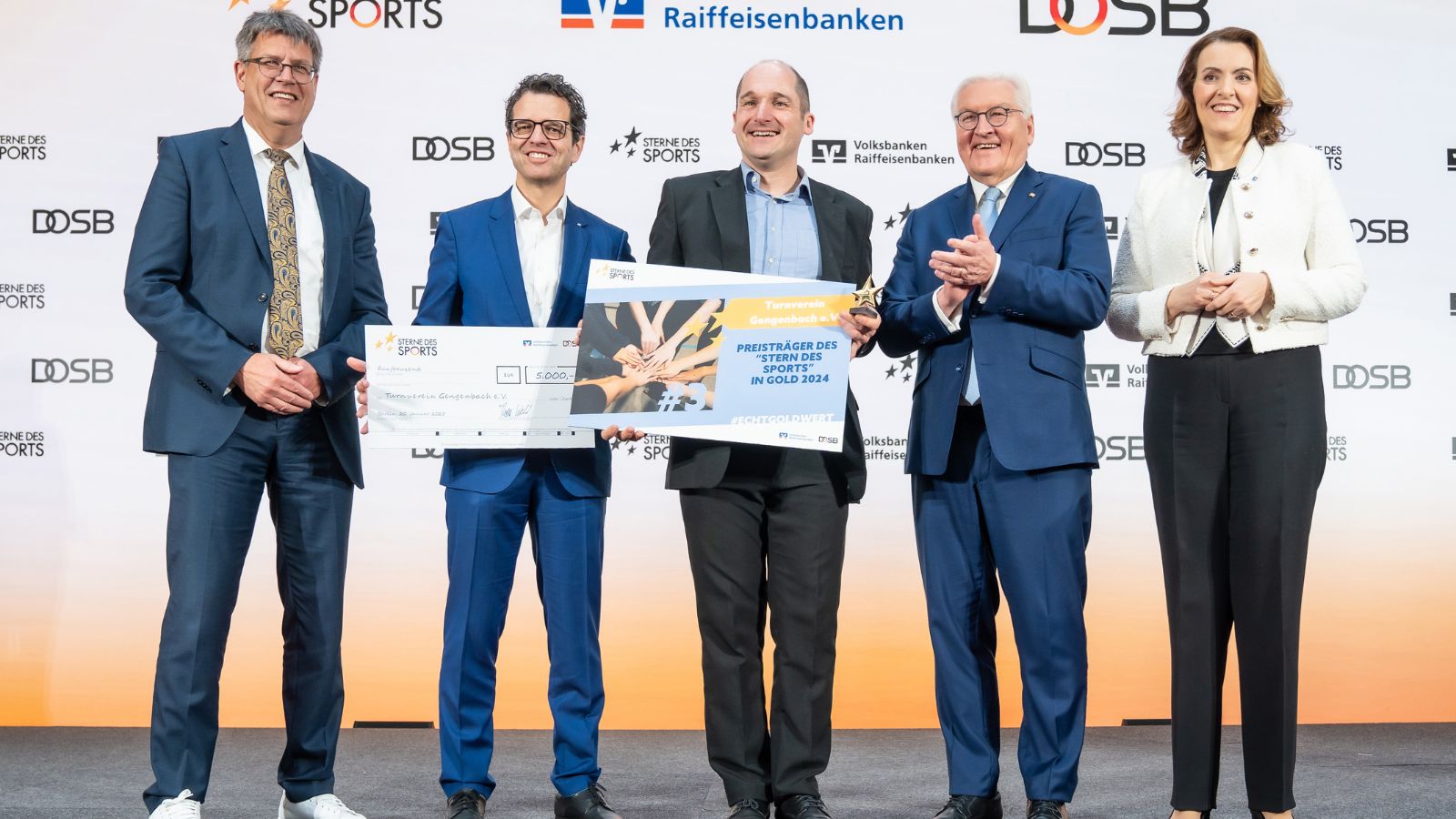 Der TV Gengenbach feiert Rang drei beim Bundesfinale der „Sterne des Sports“ 2024