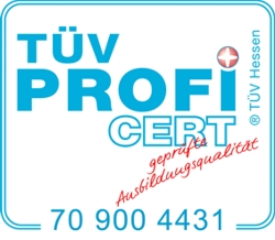 TüV PROFIcert - geprüfte Ausbildungsqualität