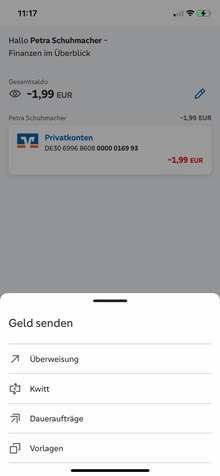 Schritt 1: Anmelden für Kwitt
