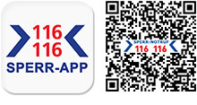 QR-Code für die Sperr-App