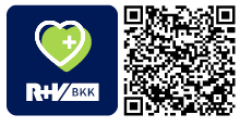 QR-Code für die R+V-BKK-App