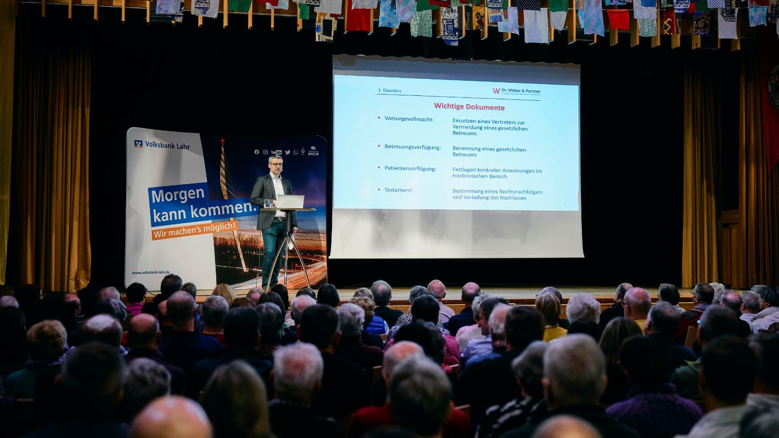 Volksbank Lahr informiert über persönliche Vorsorge für den Notfall 